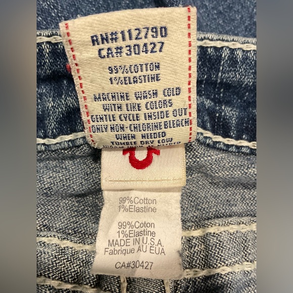 True Religion Womens Beaded Jeans #104-046712 Size 30 W Inseam 33 - Picture 14 of 15
